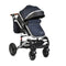 Kolica za bebe Moni Gala Premium - Azure (Crno plava)