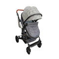 Kombinovana kolica za bebe NouNou G2 - Grid grey (Siva sa šarom)